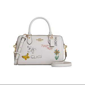 cOACH Rowan Satchel Bag With Sketch Print-STYLE - CAK19